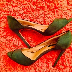 Zara BASIC Collection Size 38. Open Toe Stilleto